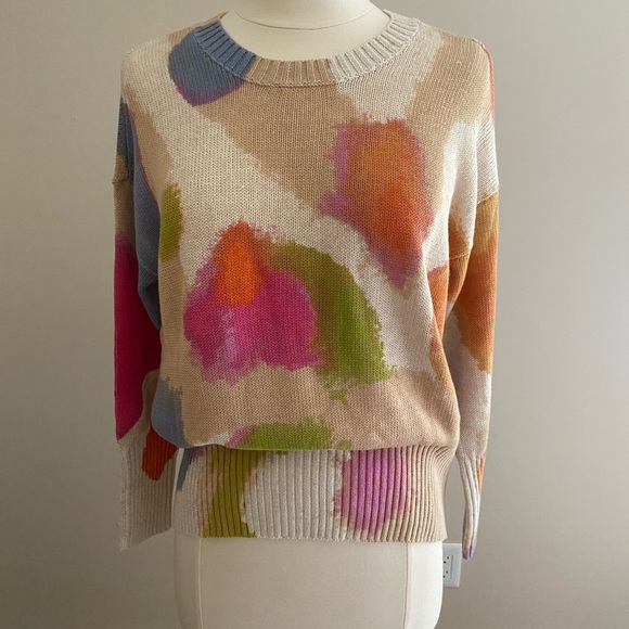 NIC + ZOE Bright Spot Sweater NWT XS - Picture 6 of 7